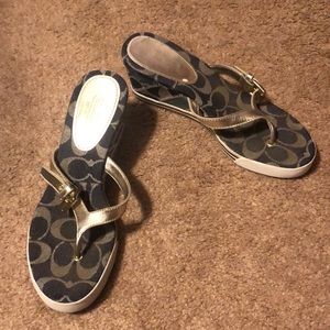 Coach sandals